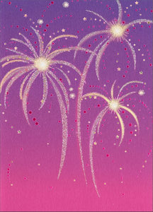 Card - AP/Thank You - Fireworks