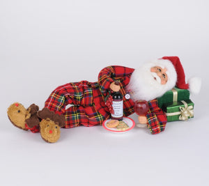 Lying Wine Midnite Snack Santa - by Karen Didion