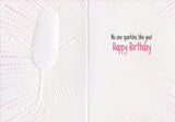 Card - AP/Birthday - Champagne Girl