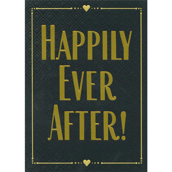 Card - AP/Wedding - Happily Ever After