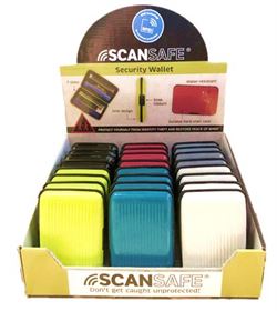 Scan Safe Credit Card Wallet - RFID Protection