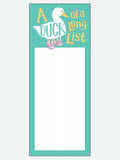 Magnetic List/Notepad - Assorted Sayings