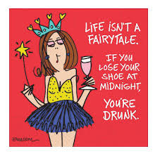 Life Isn't A Fairytale Napkin - Beverage