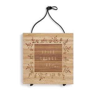 Spice Things Up Expandable Bamboo Trivet
