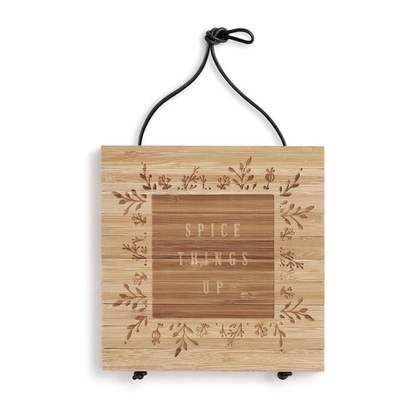 Spice Things Up Expandable Bamboo Trivet