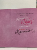 Card - LT/Retirement: The Retirement Rules
