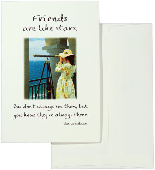 Card - PIX/Friend: Friends are like stars