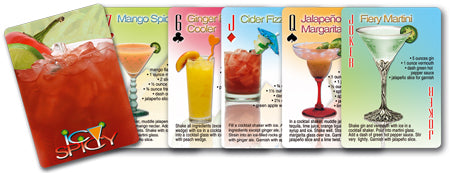 Icy Spicy Drinks Playing Cards