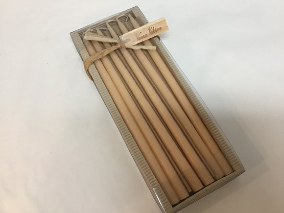 Hand Dipped Taper Candles S/12