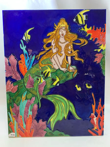 12"x16" Tile Art - Mermaid