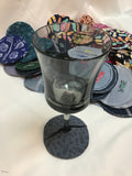 Cloth Wine Glass Slippers - Assorted