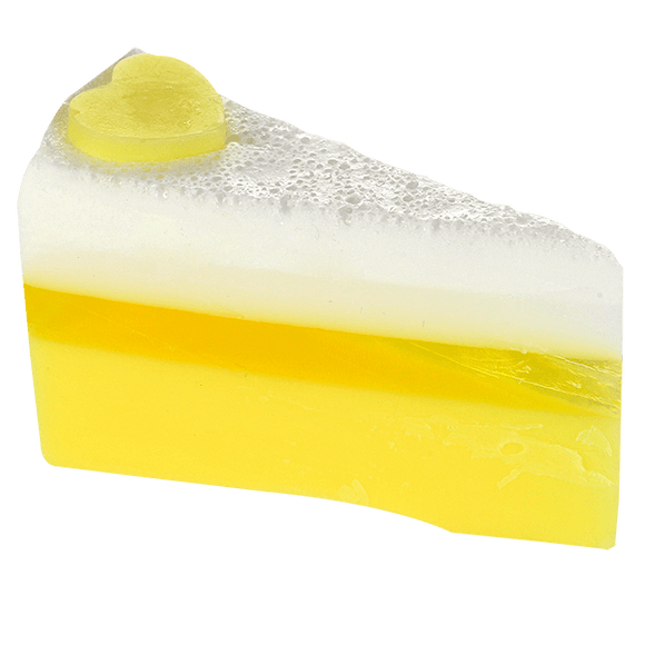 Lemon Meringue Soap Cake