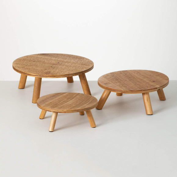 Wooden Risers - 3 Graduated Sizes