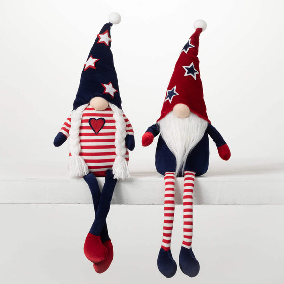 Patriotic Plush Gnome - 2 Styles Available