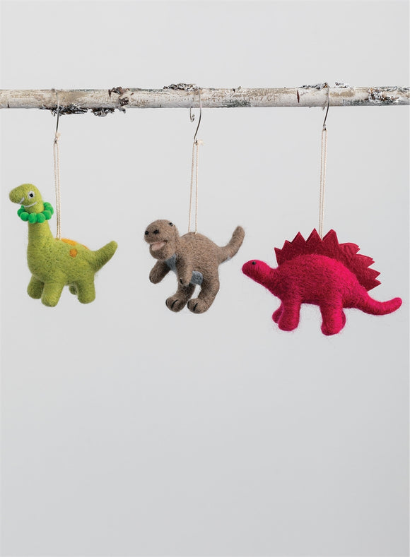 Dinosaur Ornament - 3 Styles Available