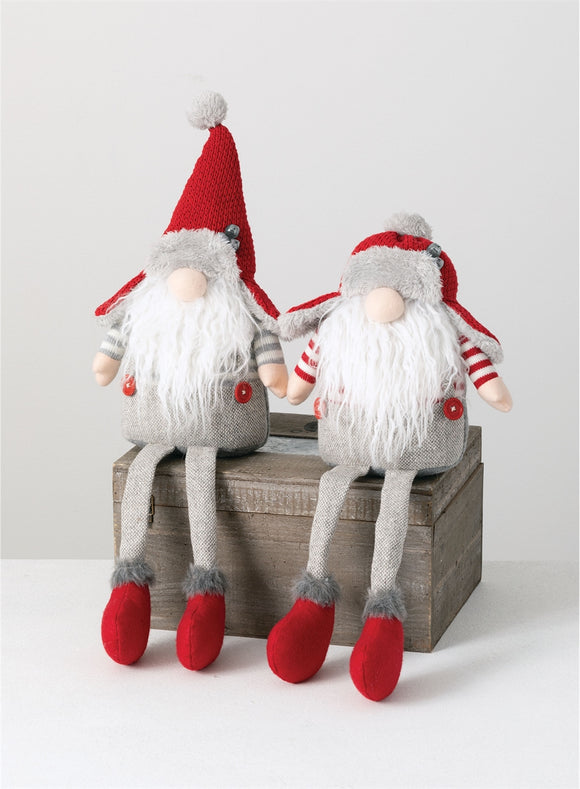 Sitting Gnome - 2 Assorted