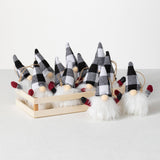 Small Plaid Gnome Ornaments - 2 Styles Available