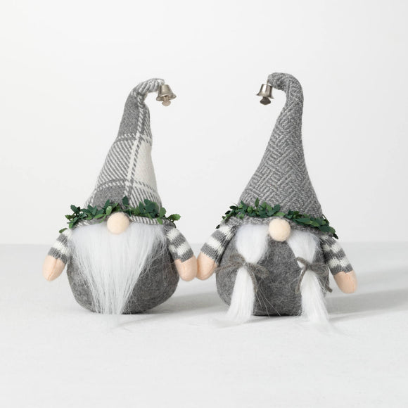 Plaid Gnomes Sitting - 2 Styles Available