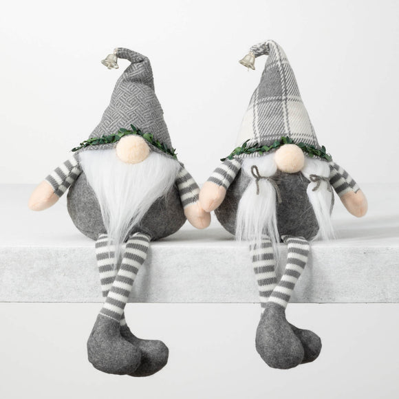 Plaid Gnome Dangle Legs - 2 Assorted