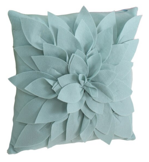 Eva's Fleurs De Jardin Flower Pillow - 3 Assorted
