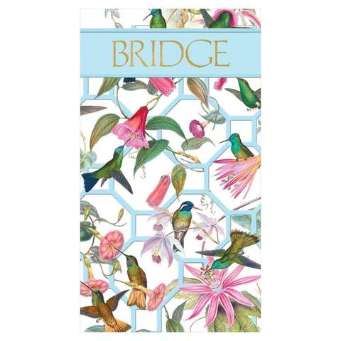 Hummingbird Trellis Bridge Score Pad