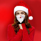 Santa Face Mask